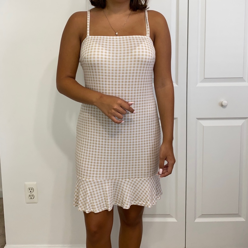 misguided plaid dress